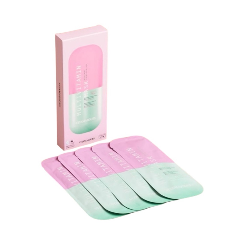 NIB Vitamasques Multivitamin Mask Set x 5